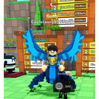 Caylusaurus (Diamond + Moon) Survive Lava