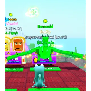 Dragon Cannelloni(Emerald+Shamrock) Survive Lava