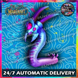 WoW Warcraft Gummi Baubleworm Battle Pet Trolli Promo Reward