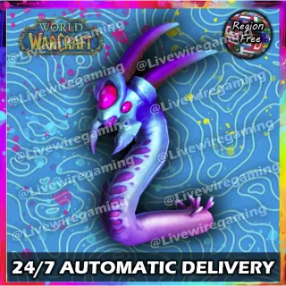 WoW Warcraft Gummi Baubleworm Battle Pet Trolli Promo Reward