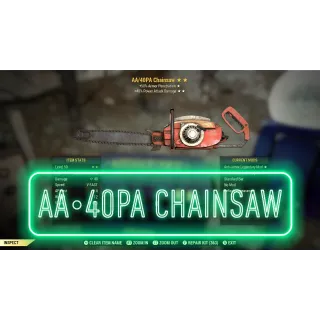 AA 40PA Chainsaw