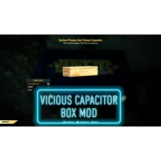 Enclave Vicious Capacitor Box Mod