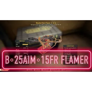 B 25Aim 15FR Flamer 🔥