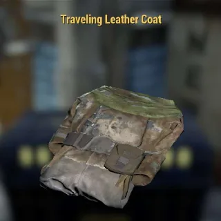Traveling Leather Coat