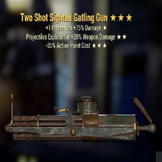 Gatling Gun ( TS Ex 35 )