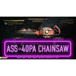 Ass 40PA Chainsaw ⭐️⭐️
