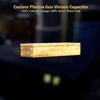 Enclave Plasma Gun Vicious Capacitor