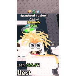 Spaghetti tualetti 480M/S
