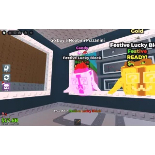 Candy 2 trait festive lucky block