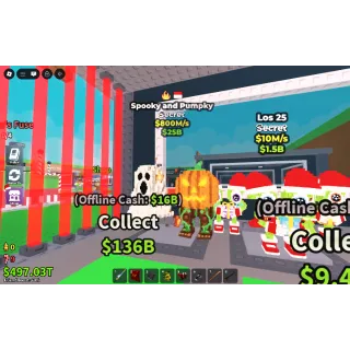 Spooky and pumpky 800M/S