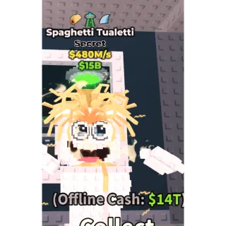 Spaghetti tualetti 480M/S