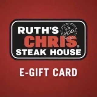 $50 USD Total Ruth Chris Gift Card (1 Codes X $50 USD) AUTO DELIVERY
