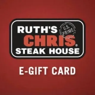 $50 USD Ruth Chris Gift Card (1 X $50 USD) AUTO DELIVERY