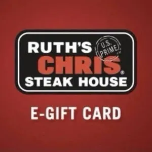 $100 USD Total Ruth Chris Gift Card (4 Codes X $25 USD) AUTO DELIVERY