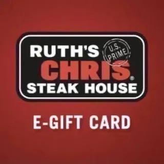 $100 USD Ruth Chris Gift Card (1 X $100 USD) AUTO DELIVERY