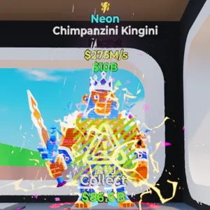 Neon Chimpanzini Kingini