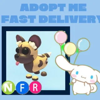 NEON AFRICAN WILD DOG