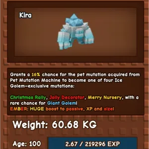 Festive Ice Golem
