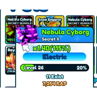 tap simulator nebula rainbow