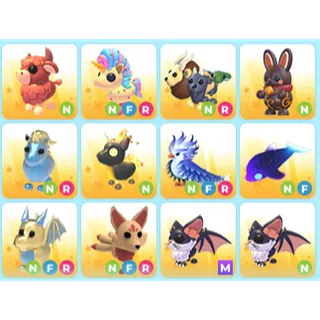 ADOPT ME HUGE BUNDLE GREAT DEAL (CHECK BIO)