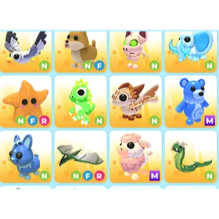 ADOPT ME BUNDLE (COMES WITH OG POST)