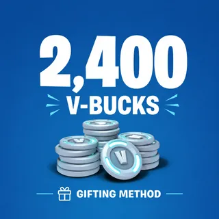 🔵 2,400 V-BUCKS 🎁 GIFTING METHOD ⚡ CHEAPEST PRICE ⚡ FAST SUPPORT