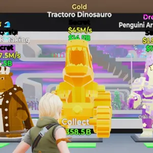 Tractoro Dinosauro Gold