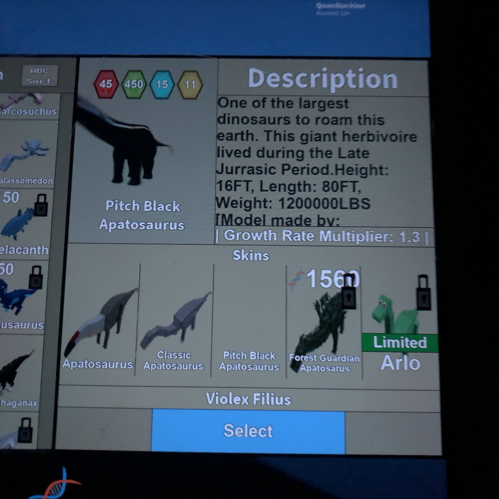 Roblox Dinosaur Bundle