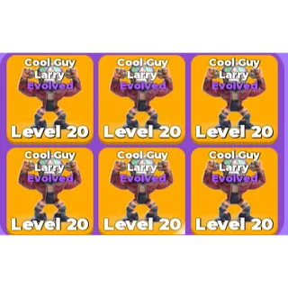 💪6x Cool Guy Larry Evolved  Muscle Legends 🔥Fast delivery ⚡( No rebirth Required)✅