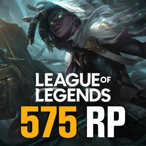 €5.00 EUR Riot Points 575 Rp - Riot Points Gift Card - Gameflip