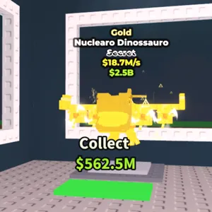 Gold Nuclearo Dinossauro