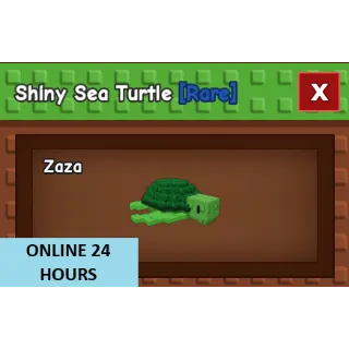 GROW A GARDEN SHINY SEA TURTLE