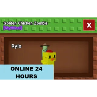 GROW A GARDEN GOLDEN CHICKEN ZOMBIE