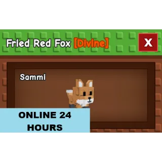 GROW A GARDEN FRIED RED FOX