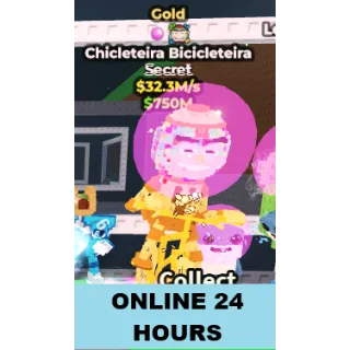 GOLD CHICLETEIRA BICICLETEIRA