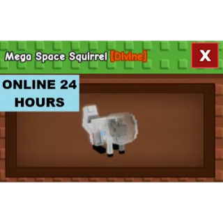 GROW A GARDEN MEGA SPACE SQUIRREL