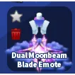 DUAL MOONBEAM BLADE EMOTE - BLADE BALL
