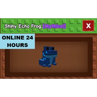 GROW A GARDEN SHINY ECHO FROG