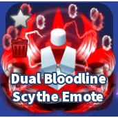 DUAL BLOODLINE SCYTHE EMOTE - BLADE BALL