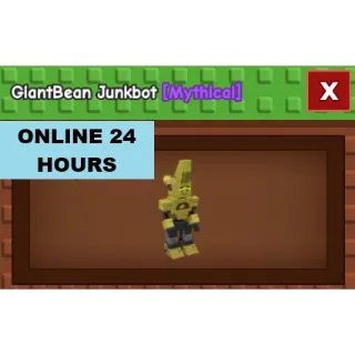 GROW A GARDEN GIANTBEAN JUNKBOT