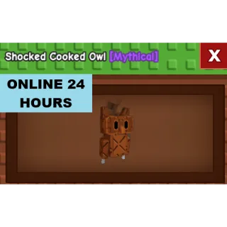 GROW A GARDEN SHOCKED COOKED OWL