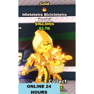 GOLD MIETETEIRA BICICLETEIRA