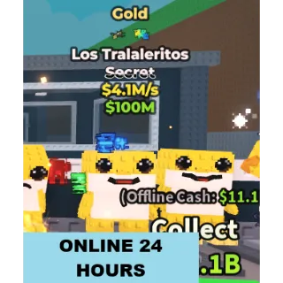 GOLD LOS TRALALERITOS 4.1M/S