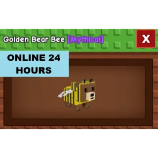 GROW A GARDEN GOLDEN BEAR BEE
