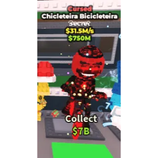 CURSED CHICLETEIRA BICICLETEIRA