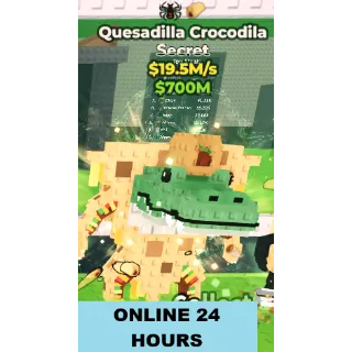 QUESADILLA CROCODILA 19.5M/S