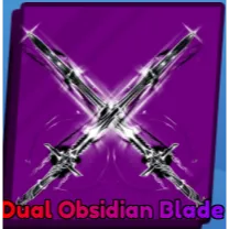 DUAL OBSIDIAN BLADE