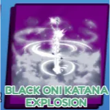 BLACK ONI KATANA EXPLOSION - BLADE BALL