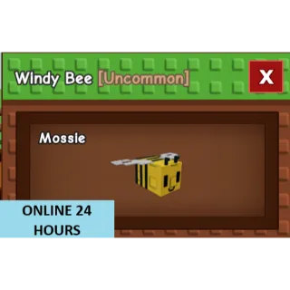 GROW A GARDEN WINDY BEE