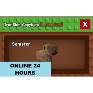 GROW A GARDEN IRONSKIN CAPYBARA